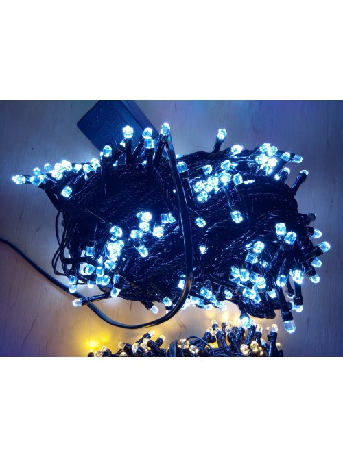 Новогодняя светодиодная гирлянда РУБИНКА 100LED белый