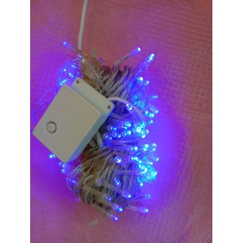 Новогодняя светодиодная гирлянда 200LED 13м синий Новогодняя светодиодная гирлянда 200LED 13м синий