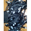 Новогодняя светодиодная гирлянда КОНУС 500LED синий