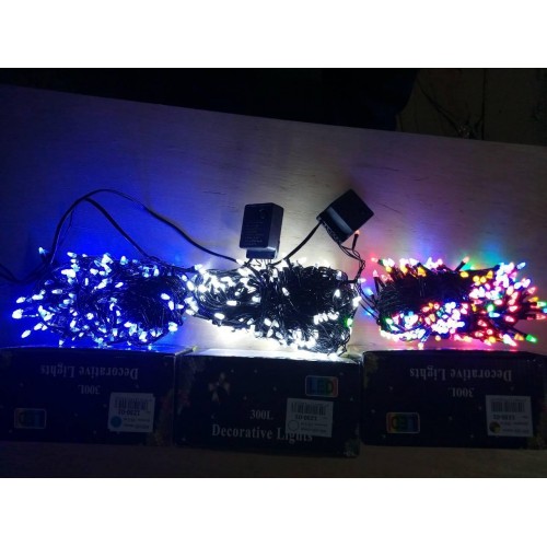 Новорічна світлодіодна гірлянда 300LED 18м синій