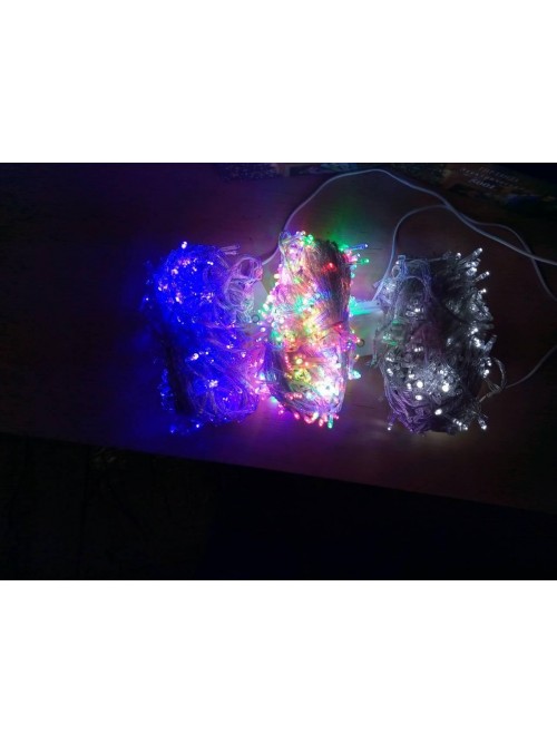 Новогодняя светодиодная гирлянда 400LED 25м синий