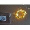Новогодняя светодиодная гирлянда РОСА 100 LED, 10м теплый белый