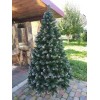 Елітна 2.2 м з шишками ялинка штучна новорічна
