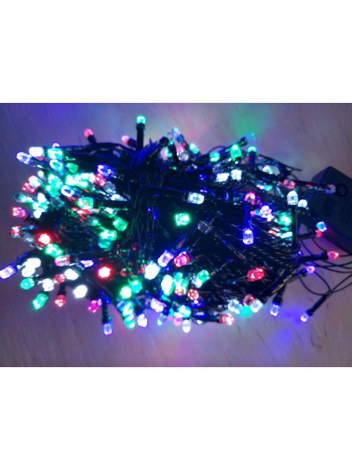 Новогодняя светодиодная гирлянда РУБИНКА 200LED мультиколор Новогодняя светодиодная гирлянда РУБИНКА 200LED мультиколор