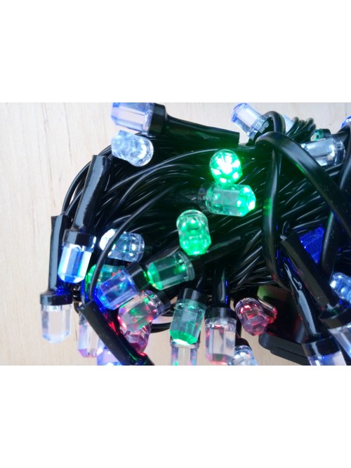 Новогодняя светодиодная гирлянда РУБИН 100LED мультикольор Новогодняя светодиодная гирлянда РУБИН 100LED мультикольор