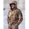 Тактична куртка Soft Shell Піксель Демі