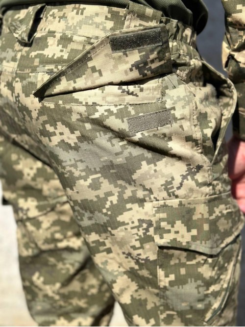 Штани тактичні піксель "Агрессор" Rip-Stop демісезон
