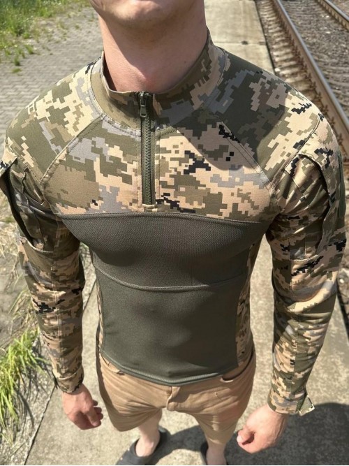 Тактична сорочка (убакс) піксель вологовідвідний coolpas Тактична сорочка (убакс) піксель вологовідвідний coolpas