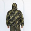 Бушлат тактичний зимовий короткий темний Піксель із капюшоном