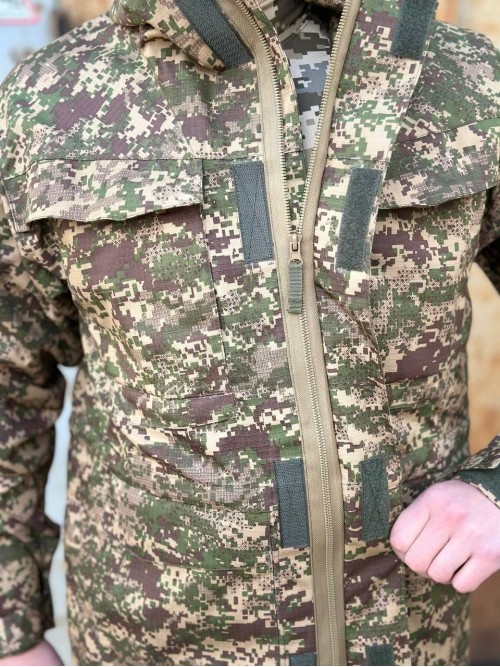 Парка тактична НГУ "Хижак" ріпстоп весняна