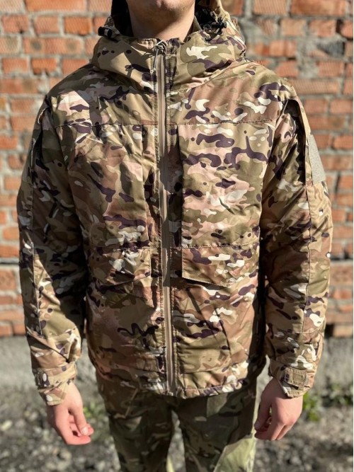 Куртка мультикам з капюшоном Gore-Tex