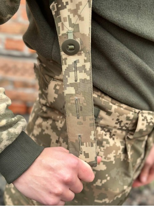 Штани тактичні зимові піксель на синтепоні до -25