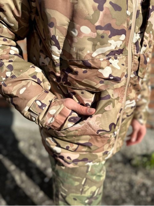 Куртка мультикам з капюшоном Gore-Tex