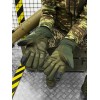 Рукавиці тактичні на флісі хакі, чорні, койот