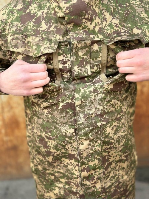 Парка тактична НГУ "Хижак" ріпстоп весняна