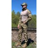 Костюм тактичний убакс + штани мультикам з місцями під наколінники та налокітники