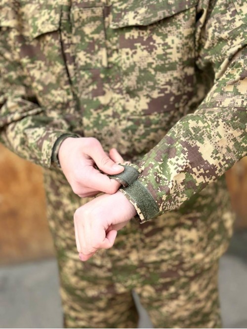 Парка тактична НГУ "Хижак" ріпстоп весняна