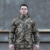 Тактична весняна куртка Soft Shel Піксель