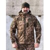 Тактична куртка Soft Shell Піксель Демі