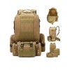Рюкзак тактичний з підсумками/системою Molle 55 л. Олива, Койот