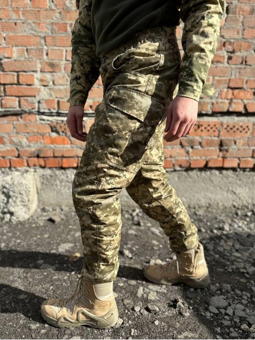 Штани зимові піксель на синтепоні до -25
