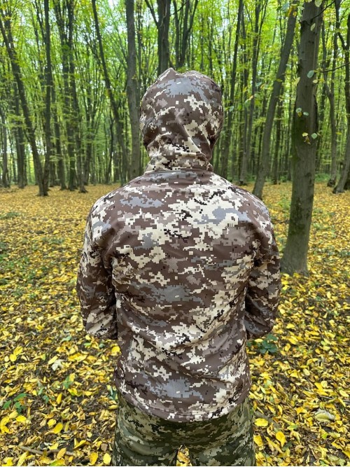 Куртка softshell піксель