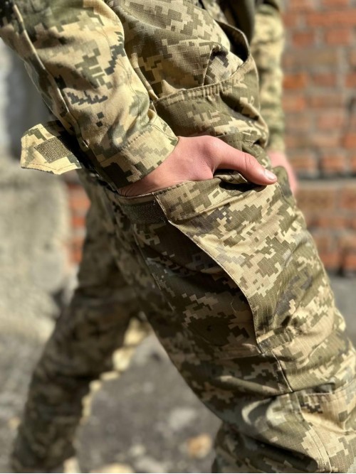 Штани зимові піксель на синтепоні до -25