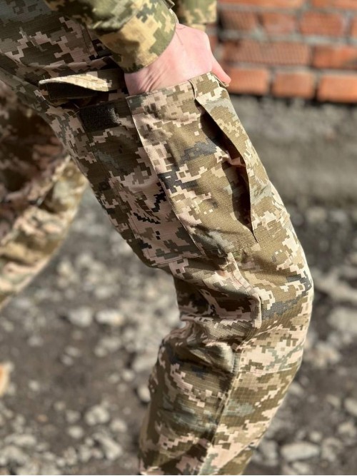 Штани тактичні піксель ріпстоп демісезон