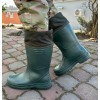 Чоботи гумові високі олива з вкладешем v2