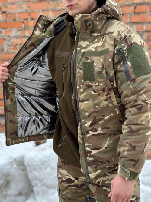 Куртка тактична мультикам, Omni-Heat до -35°С