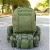 Рюкзак тактичний з підсумками/системою Molle 55 л. Олива, Койот