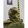 Шапка флісова піксель з липучкою