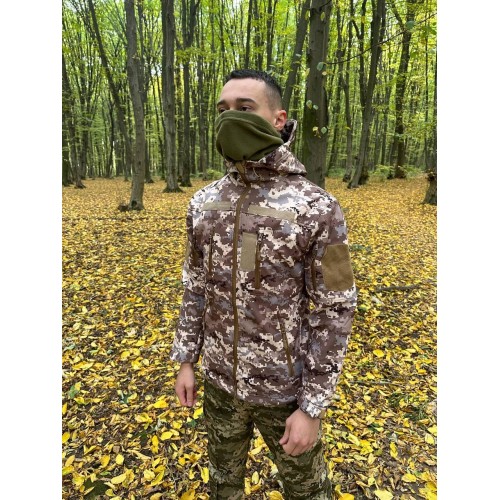 Куртка softshell піксель