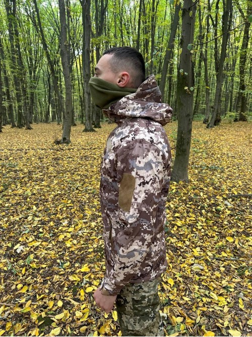 Куртка softshell піксель