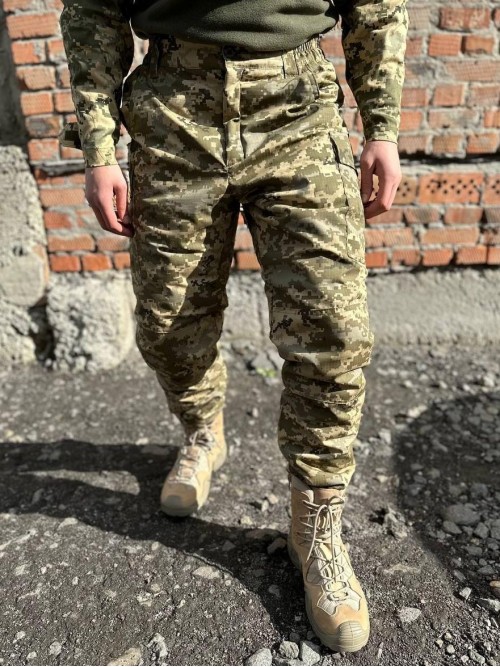 Штани зимові піксель на синтепоні до -25
