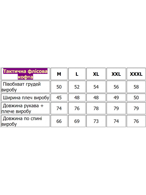 Флісова кофта хакі (Туреччина)