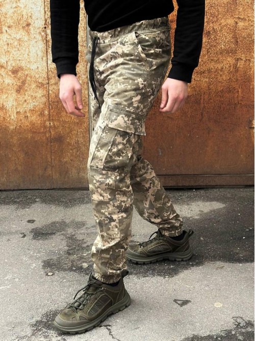 Штани джогери піксель ріпстоп