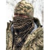 Арафатка койот/чорний, білий/чорний