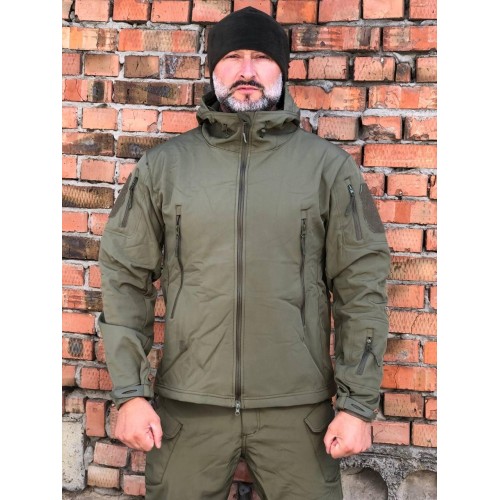 Куртка тактична Soft Shell хакі ESDY