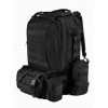 Рюкзак тактичний з підсумками/системою Molle 55л Чорний