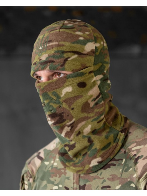 Балаклава флісова з гербом мультикам