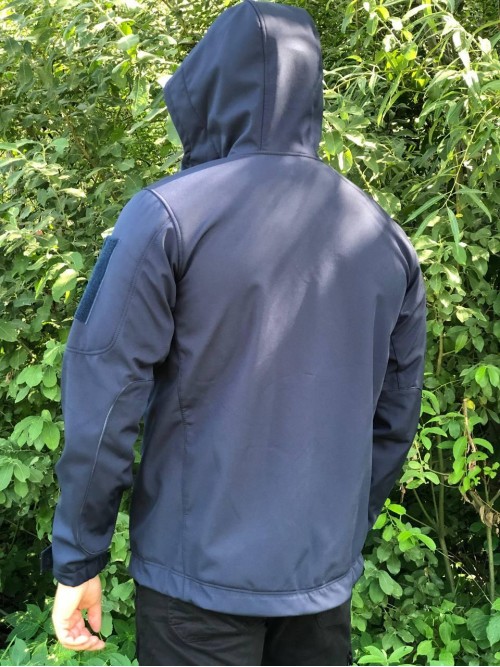 Тактична куртка Soft Shell синя ДСНС Тактична куртка Soft Shell синя ДСНС