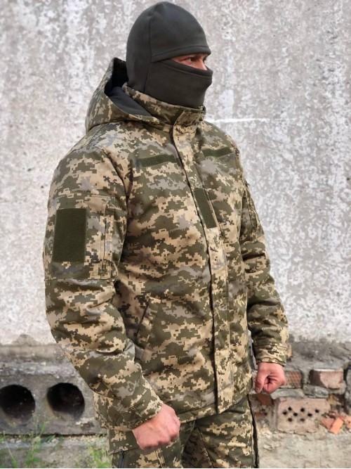 Бушлат зимовий піксель v2