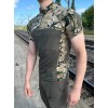 Тактична сорочка (убакс) мультикам вологовідвідний coolpas з коротким рукавом