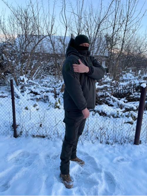 Костюм куртка + штани зимові олива Soft Shell