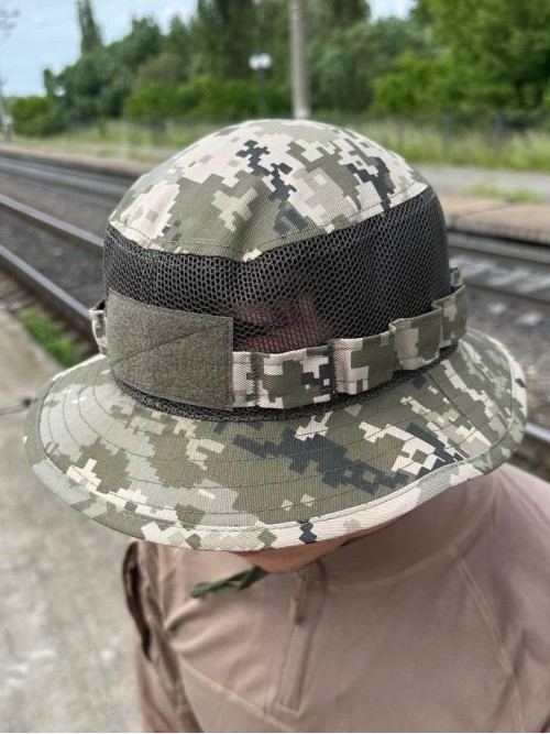 Панама із сіткою піксель