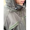 Тепла водонепроникна куртка хакі Soft Shell з утепленням Omni-Heat