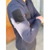 Поло з довгим рукавом Coolmax синє ДСНС