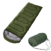 Теплий спальний мішок хакі King Size (210х100см)