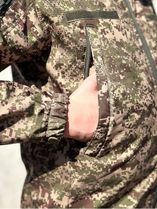 Куртка тактична Soft-Shell НГУ "Хижак" демісезон зі знімним капюшоном